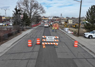 January 6th - Newland St. closed.