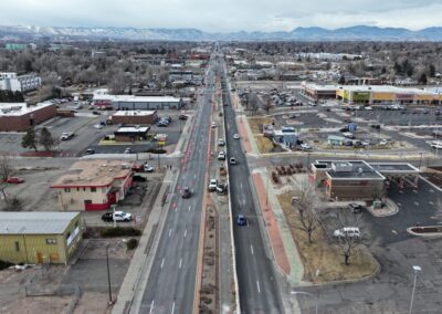 January 6th - Colfax is two lanes in each direction.
