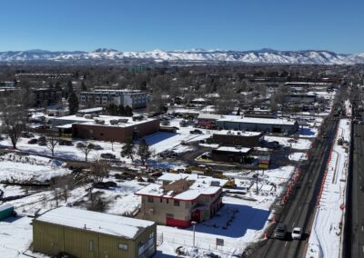 January 27th - Colfax is two lanes in each direction.