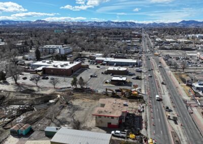 February 2nd - Colfax is two lanes in each direction.