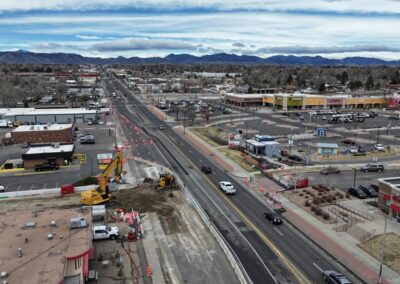 March 24th - Colfax is two lanes in each direction.