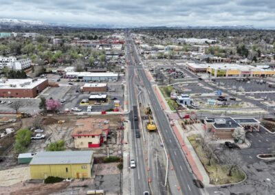 April 14th - Colfax is two lanes in each direction.