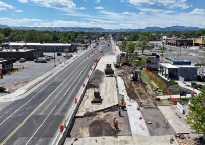 May 14th - Colfax is two lanes in each direction.