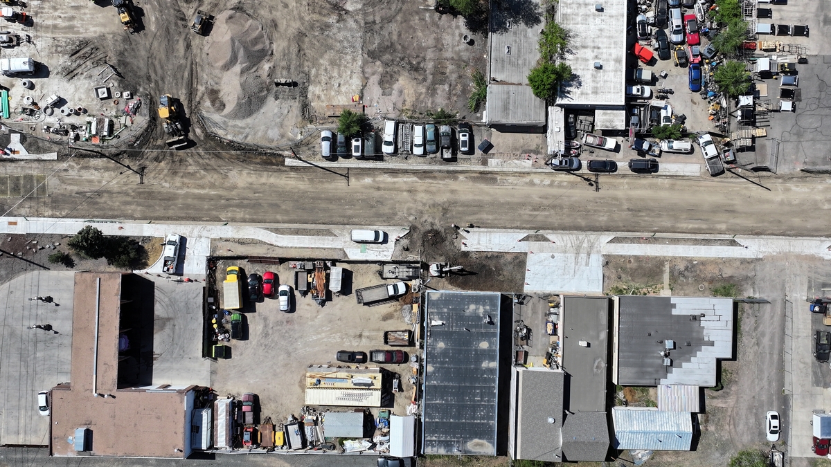 05-19-26 a Aerial picture looking down on Lakewood Pl.